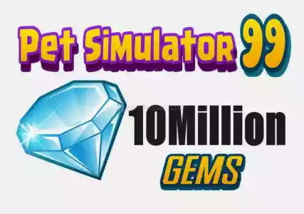 Roblox Pet Simulator 99 10M Gem (Ps99 - Elmas)
