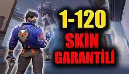 Valorant 1-120 Skin Arası Random Hesap