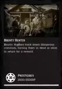 RED DEAD ONLINE da Bounty Hunter Role +15 Level kasılır