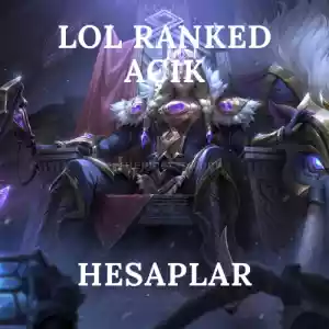 Lol +30 Levelli Ranked Açık Temiz Hesaplar