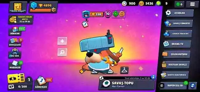 Brawl Stars Eski Hesaplardan 4896 Kupa