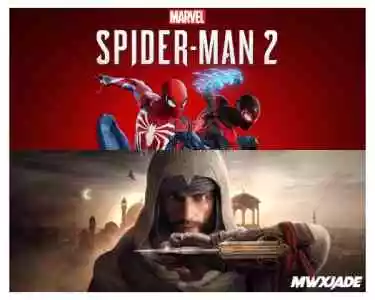 Marvel's SpiderMan 2 Deluxe Edition + Assassin's Creed Mirage