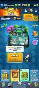 6 Yıllık 39 seviye Clash Royale Hesap