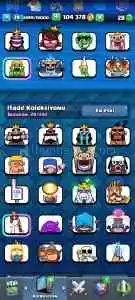 6 Yıllık 39 seviye Clash Royale Hesap