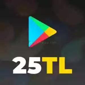 25 Tl Google Play Kod