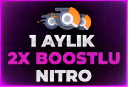 1 Aylık Boostlu Nitro 2X Boost