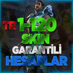 ⭐Tr 1-120 Skin [Vıp+] Random Hesaplar⭐