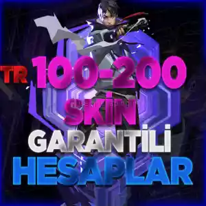 ⭐Tr 100-200 Skin [Vıp+] Random Hesaplar⭐