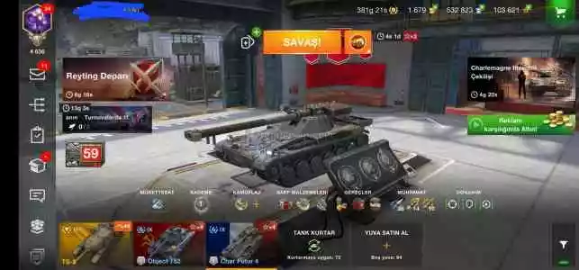 Caro, Ob 777, Strv Ve 48 Prim Tank 8 Lvl + 360 Gün Prim
