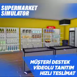 Supermarket Simulator Steam [Garanti + Destek + Video + Otomatik Teslimat]