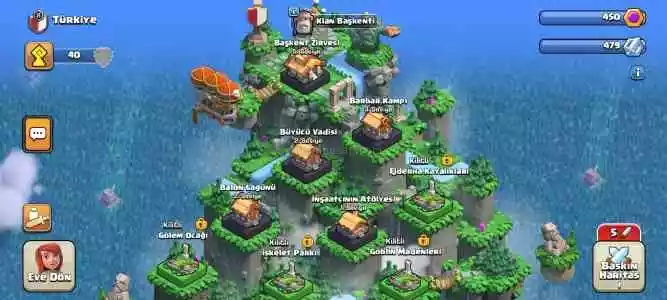 Clash Of Clans 2000 Bin Kupa , 8 Seviye Klan Ve 12. Seviye Belediye Binası Hesap