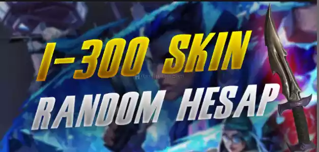 Valorant Tr Sunuculu 1-300 Skin Arası Random Hesap