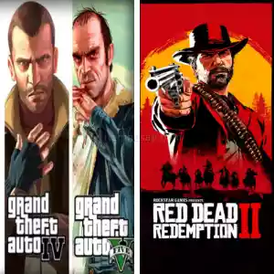 Gta 4+Gta 5 + Red Dead Redemption 2 + Garanti