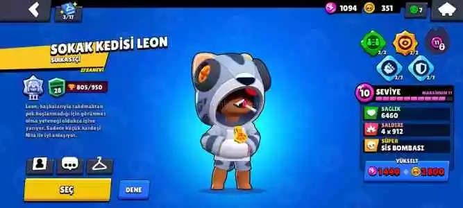 65 Karakterli 8 Efsanevılı Bol Kostumlu Hesap