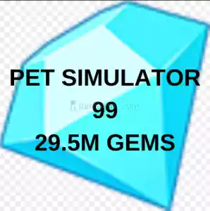Roblox Pet Simulator 99 29.5M Gem (Ps99 - Elmas)
