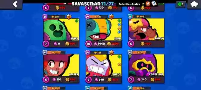 Brawl Stars Muq Hesap