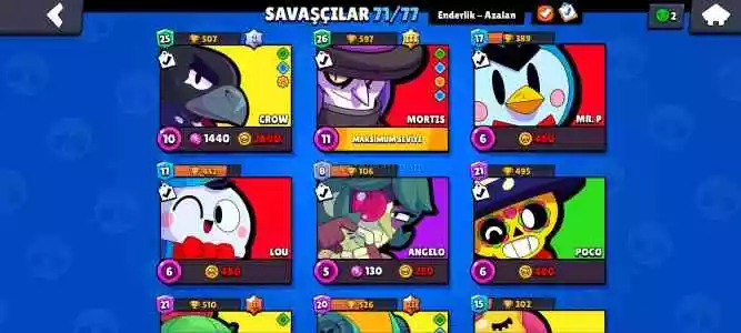 Brawl Stars Muq Hesap