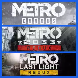 Metro Exodus + Metro 2033 Redux + Metro Last Light Redux Steam [Garanti + Destek + Video + Otomatik Teslimat]