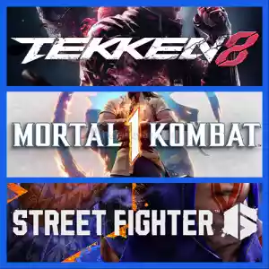 Tekken 8 + Mortal Kombat 1 + Street Fighter 6 Steam [Garanti + Destek + Video + Otomatik Teslimat]