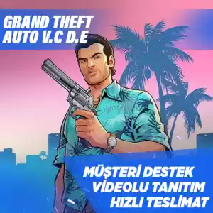 Grand Theft Auto Vice City The Definitive Edition Steam [Garanti + Destek + Video + Otomatik Teslimat]