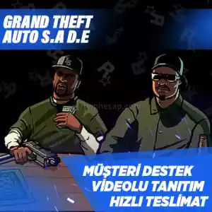 Grand Theft Auto San Adreas The Definitive Edition Steam [Garanti + Destek + Video + Otomatik Teslimat]