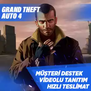 Grand Theft Auto 4 Steam [Garanti + Destek + Video + Otomatik Teslimat]