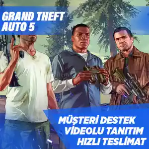 Grand Theft Auto 5 Steam [Garanti + Destek + Video + Otomatik Teslimat]