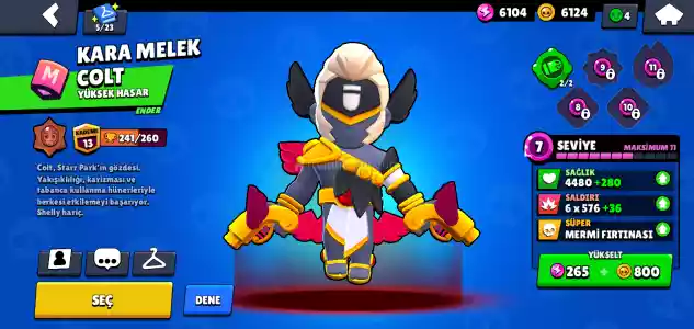 Brawl Stars Efsane Hesap Sadece 95Tl 120 Elmas Lı