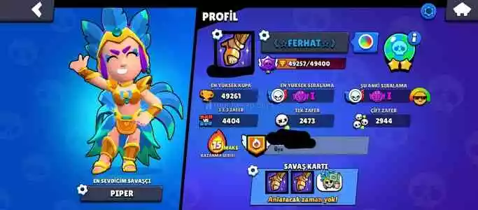 Brawl Stars Satılık Hesap