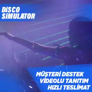 Disco Simulator Steam [Garanti + Destek + Video + Otomatik Teslimat]