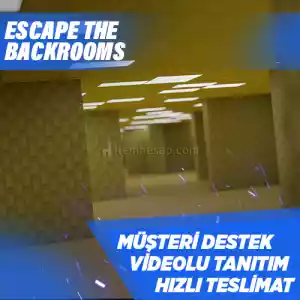Escape The Backrooms Steam [Garanti + Destek + Video + Otomatik Teslimat]