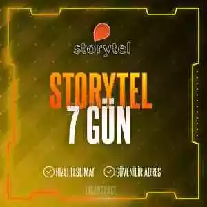 Storytel – Kişisel Hikaye Dinleme (7 Günlük Süre)