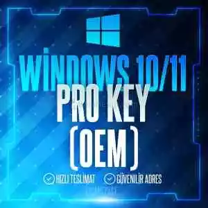 Oem Windows 10/11 Pro (Telefon Aktivasyon)