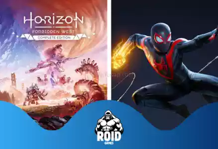 Horizon Forbidden West + Spiderman Miles Morales Steam Hesabı