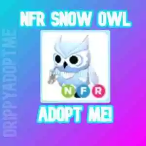 Adopt Me Neon Fly Ride Snow Owl