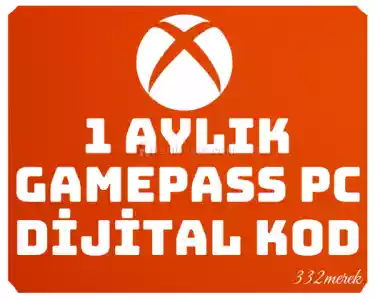 1 Aylık Xbox Gamepass Pc Dijital Kod + Garanti