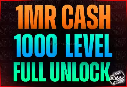 1 Milyar Cash + 1000 LvL + Full Unlock + BanYok
