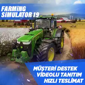 Farming Simulator 19 Steam [Garanti + Destek + Video + Otomatik Teslimat]