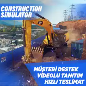 Construction Simulator Steam [Garanti + Destek + Video + Otomatik Teslimat]