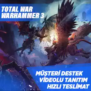 Total War Warhammer 3 Steam [Garanti + Destek + Video + Otomatik Teslimat]