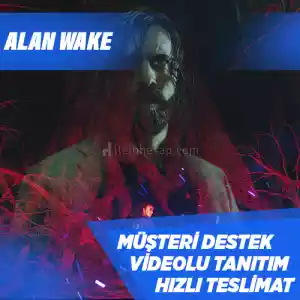 Alan Wake Steam [Garanti + Destek + Video + Otomatik Teslimat]