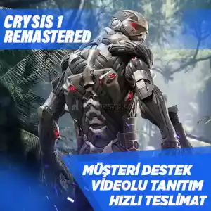 Crysis 1 Remastered Steam [Garanti + Destek + Video + Otomatik Teslimat]