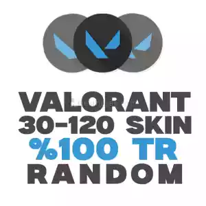 100% Tr | 30-120 Skin Arası Random Hesap