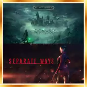 Resident evil 4 Remake Deluxe edition +Separete Ways  + Hogwarts Legacy  Deluxe Edition [Anında Teslimat]