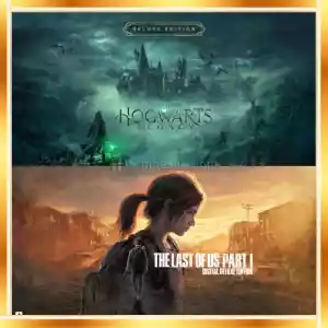 Hogwarts Legacy  Deluxe Edition + The last of us part 1 Deluxe Edition [Anında Teslimat]