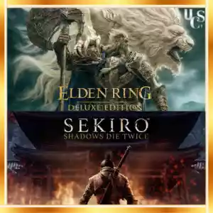 Sekiro shadows die twice GOTY + Elden Ring  Deluxe Edition