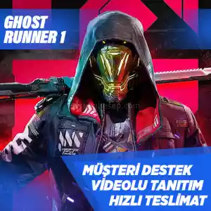 Ghostrunner 1 Steam [Garanti + Destek + Video + Otomatik Teslimat]