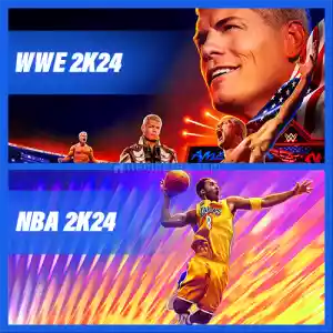 WWE 2K24 + NBA 2K24 Steam [Garanti + Destek + Video + Otomatik Teslimat]