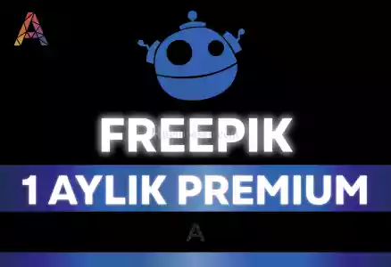 Freepik Premıum 1 Aylık Kişiye Özel Hızlı