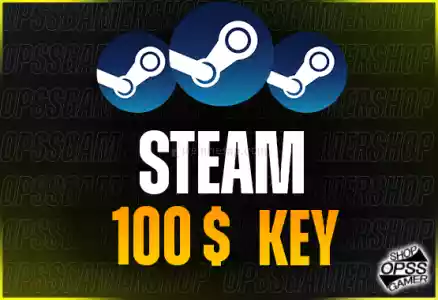 Anlık | En Az 100$ Steam Random Key